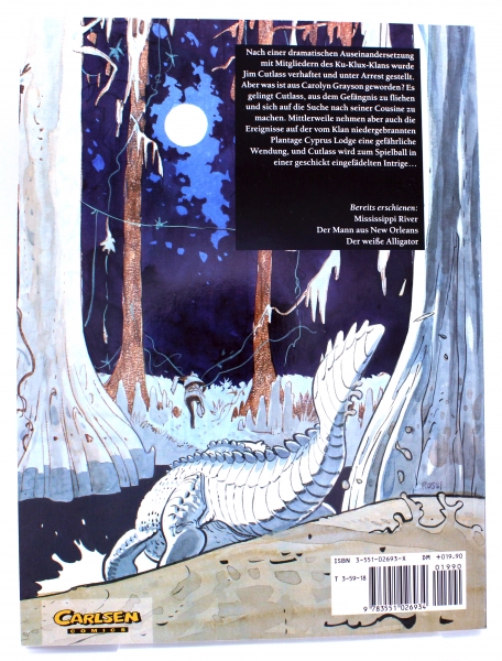 Jim Cutlass Comic Album (Softcover) Band 3: Der weisse Alligator von Carlsen